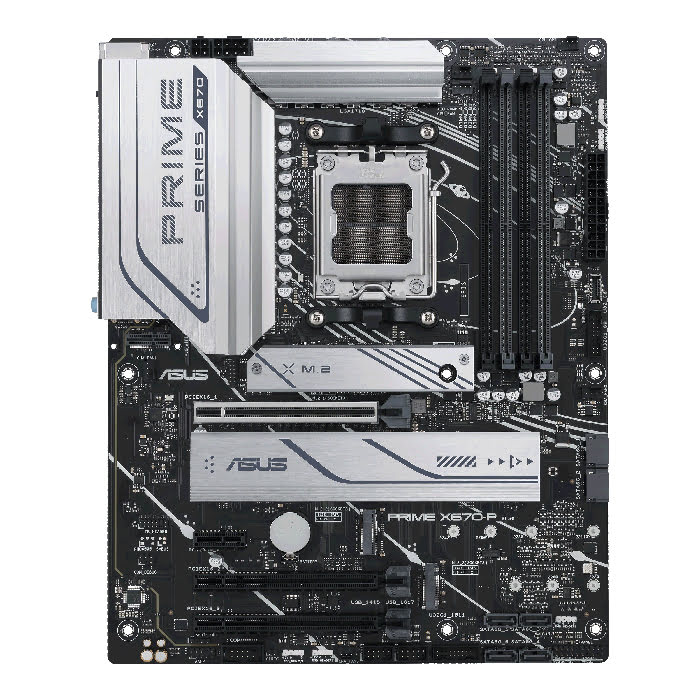 Asus PRIME X670-P ATX  - Carte mère Asus - grosbill.com - 1