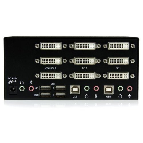 2 Port Triple Monitor DVI USB KVM Switch - Achat / Vente sur grosbill.com - 2