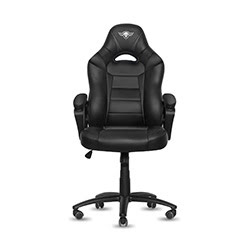 image produit Spirit Of Gamer Fighter Black - Noir/Simili Cuir Grosbill