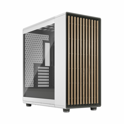 Fractal Design North XL Chalk White TG Clear - MT/Ss Alim/E-ATX