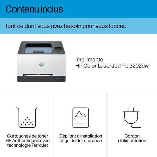 COLOR LASERJET PRO 3202DW 25PPM - Achat / Vente sur grosbill.com - 4