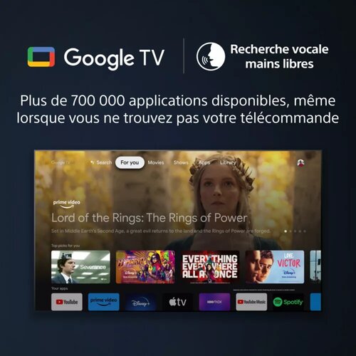 Sony XR65A80LAEP SONY - XR-65A80L - TV Sony - grosbill.com - 9