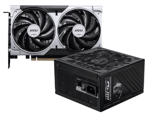 RTX 5060 8G VENTUS 2X OC + MPG A1000GS PCIE5# - grosbill.com - 0