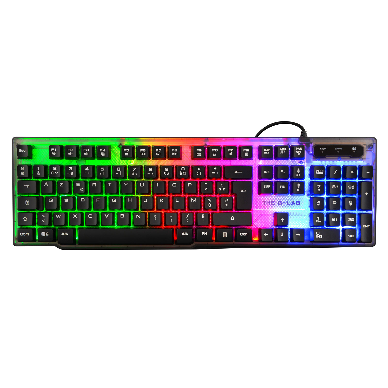 The G-LAB Keyz Neon - Clavier PC The G-LAB 