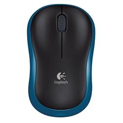 image produit Logitech M185 - Bleu/Sans fil Grosbill