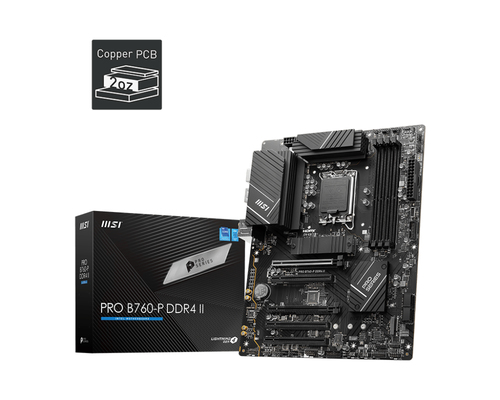 MSI PRO B760-P DDR4 II - B760/LGA1700/DDR4/ATX