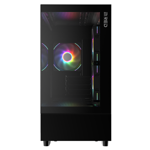 M.RED Vision Black Infinite Noir - Boîtier PC M.RED - grosbill.com - 1