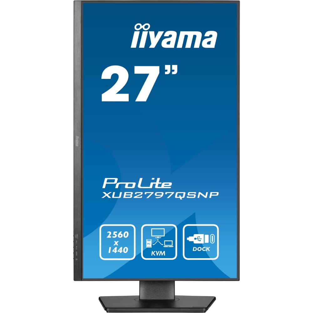 Iiyama 27 pouces  XUB2797QSNP-B1 - Ecran PC Iiyama - grosbill.com - 1