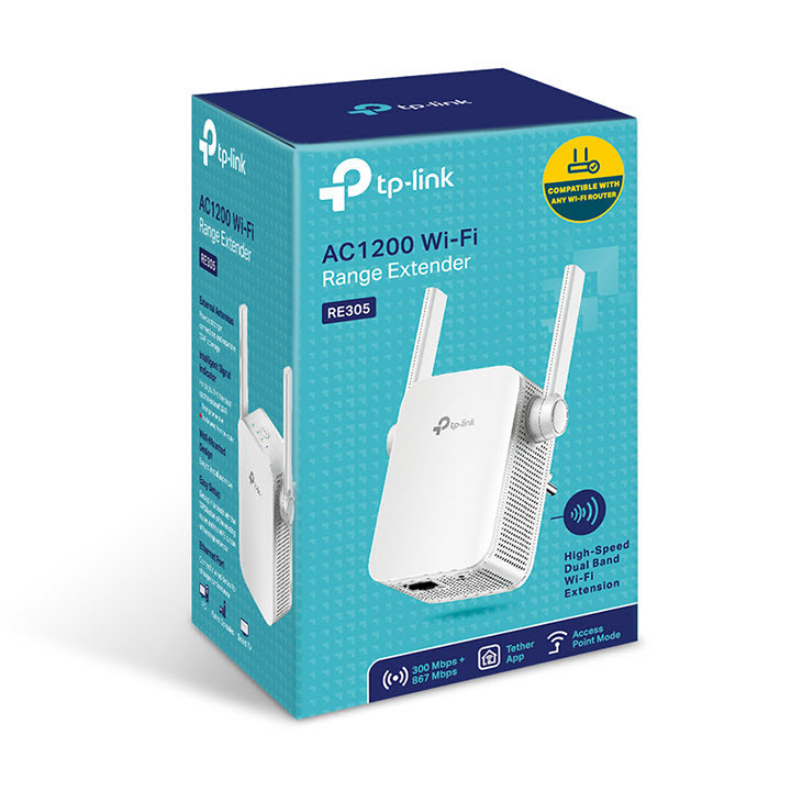 TP-Link RE305 - Répéteur WiFi AC 1200 - grosbill.com - 1