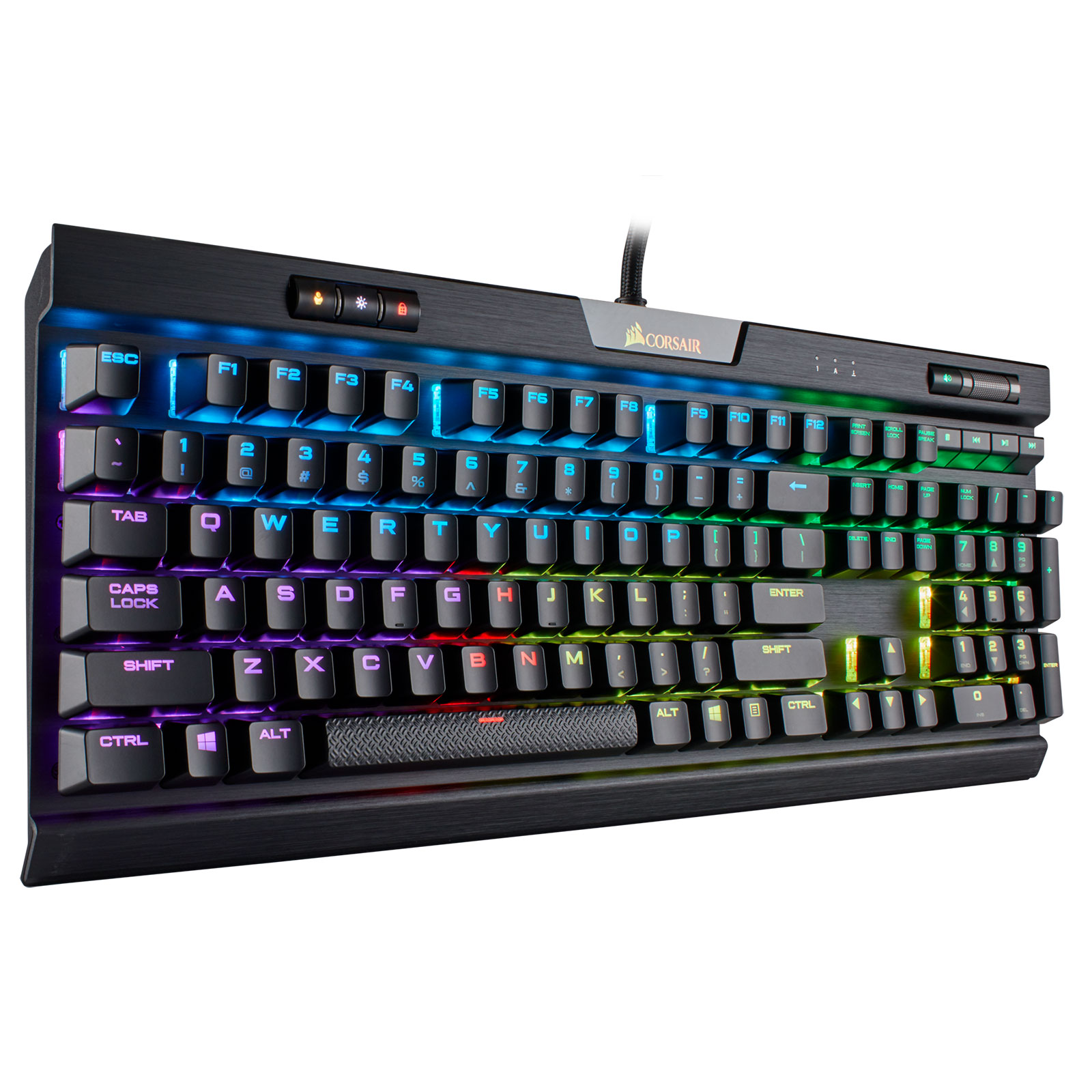 Corsair K70 RGB MK.2 Cherry MX RED CH-9109010-FR - Clavier PC - 2