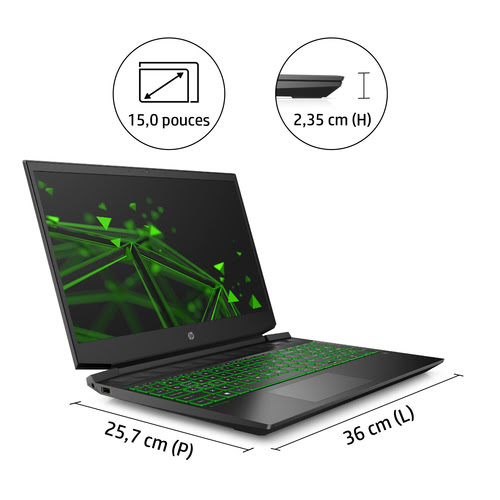 HP 6P190EA#ABF - PC portable HP - grosbill.com - 6