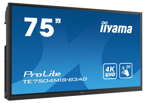 Iiyama 75"  TE7504MIS-B3AG - Ecran PC Iiyama - grosbill.com - 1