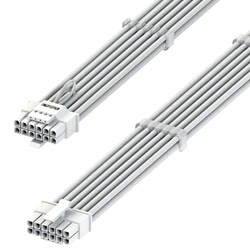 Accessoire carte graphique LINKUP Extension White PCIE 5.0 - 12VHPWR Grosbill