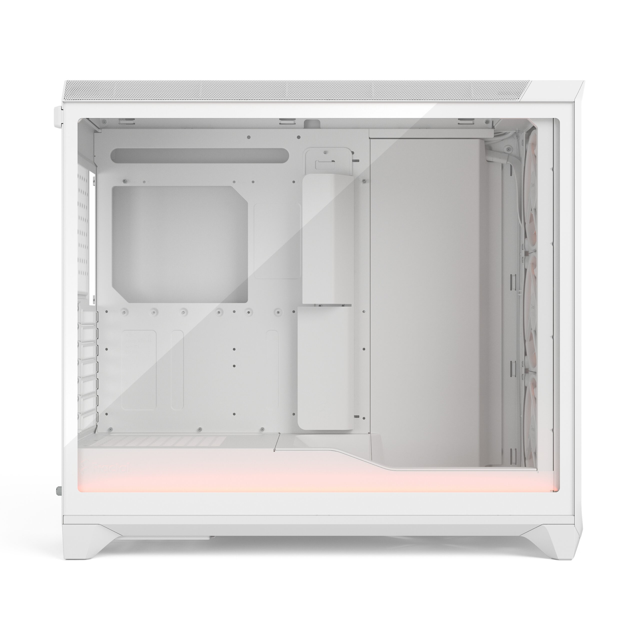Fractal Design Meshify 3XL Ambience P RGB TGClear-MT/SsAlim/E-ATX Blanc - Boîtier PC - 5