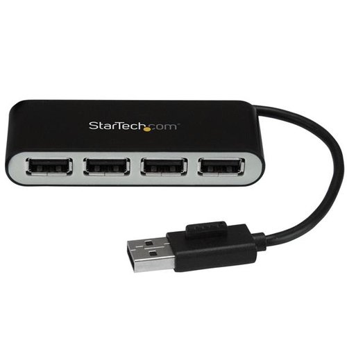 4 Port Portable USB 2.0 Hub with Cable - Achat / Vente sur grosbill.com - 0