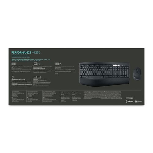 MK850 Performance Ensemble clavier et souris sans fil Noir - Achat / Vente sur grosbill.com - 22