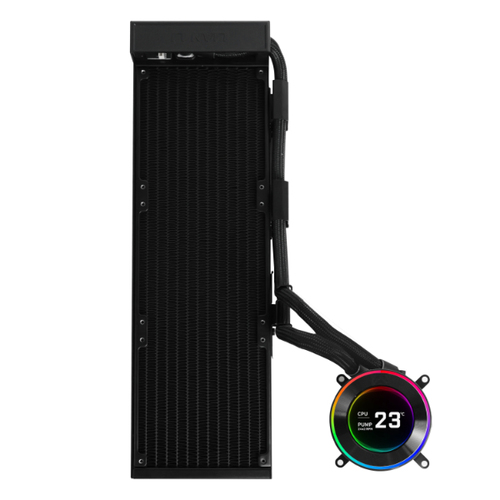 Lian-Li Hydroshift II LCD-C 360 Fanless ARGB Noir - Watercooling - 1