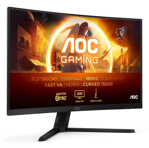 AOC 32 pouces  CQ32G4VE - Ecran PC AOC - grosbill.com - 1