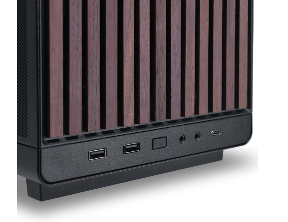 Lian-Li A3-mATX Wood Edition Noir Marron - Boîtier PC Lian-Li - 5