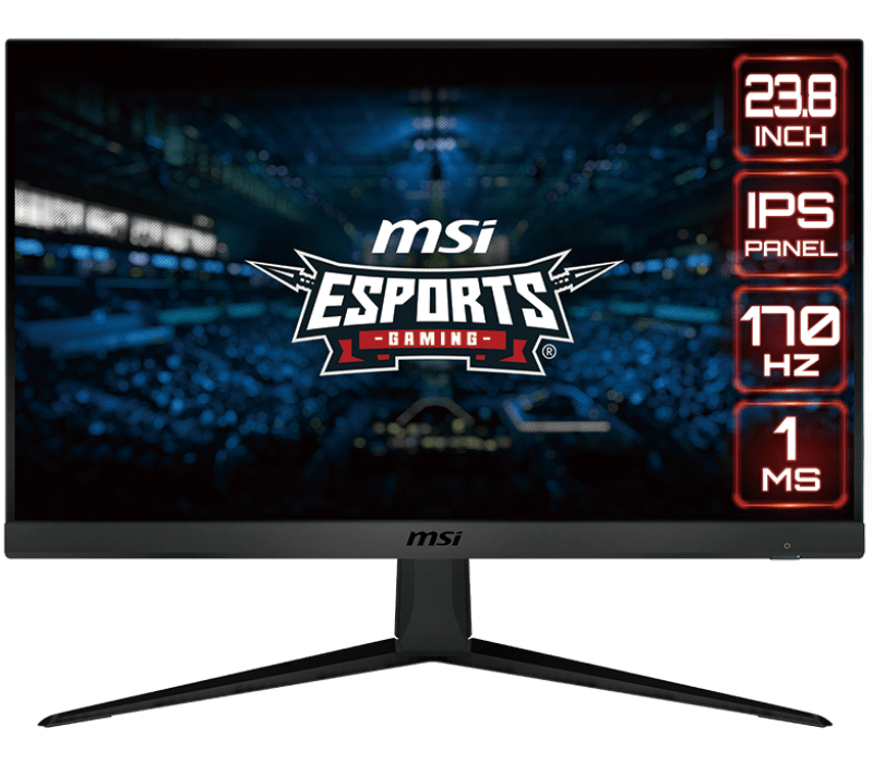 MSI 24 pouces  9S6-3BA41T-066 - Ecran PC MSI - grosbill.com - 0