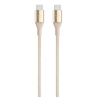 Connectique PC Belkin Belkin Duratek USB-C Cable Gold Grosbill