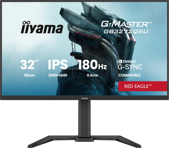 Iiyama 32 pouces  GB3272QSU-B1 - Ecran PC Iiyama - grosbill.com - 0