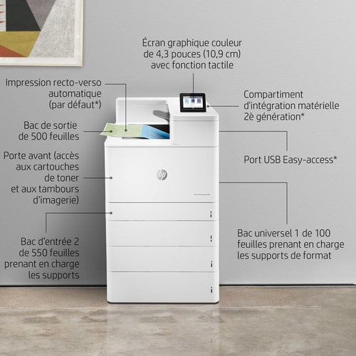 HP Color LaserJet Enterprise M856dn - Achat / Vente sur grosbill.com - 13