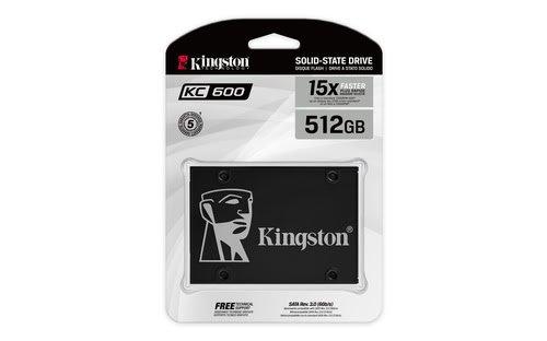 Kingston KC600  SATA III - Disque SSD Kingston - grosbill.com - 2