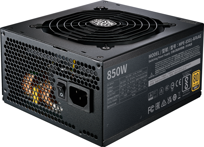 Cooler Master 80+ Gold (3.1 850W) - Alimentation Cooler Master - 5