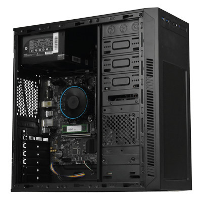 Grosbill Familial I3 V2 - I3-12100/8Go/500Go/W11 (PCG-10602712) - Achat / Vente PC Fixe sur grosbill.com - 1