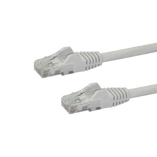 10m White Snagless UTP Cat6 Patch Cable - Achat / Vente sur grosbill.com - 0