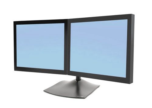 Ergotron 33-322-200/DS100 2 Scrn Horizontal Stand