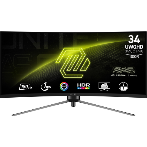 MSI 34 pouces  9S6-3DD14H-002 - Ecran PC MSI - grosbill.com - 0