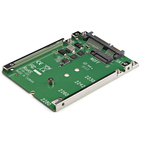 Adaptateur M.2 SATA vers SATA 2.5" - Connectique PC - grosbill.com - 2