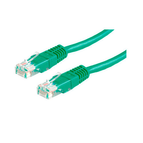 Cordon Cat 6, 4P Moule 2.00 m F/UTP Vert  - Connectique réseau - 0
