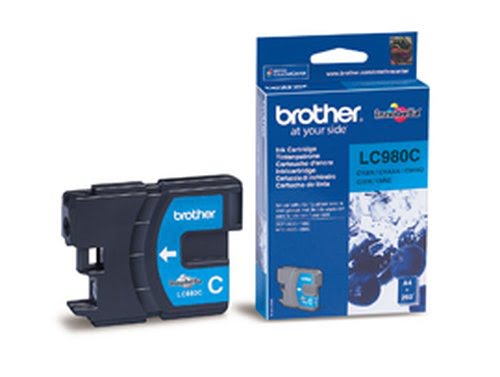 Brother - Cyan - LC980CBP - Achat / Vente Consommable imprimante sur grosbill.com - 0