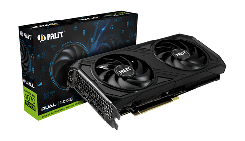 Palit GeForce RTX 4070 SUPER DUAL 12G  - Carte graphique Palit - 9