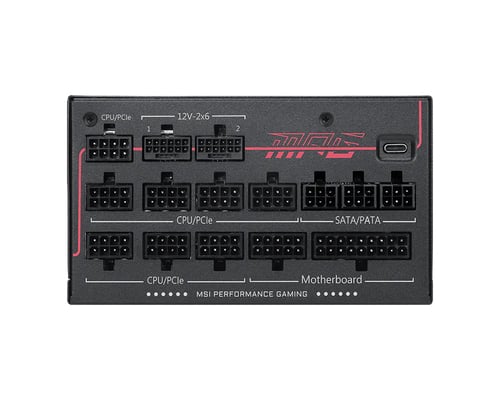 MSI 80+ Titanium (1300W) - Alimentation MSI - grosbill.com - 2