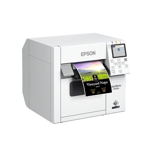 Imprimante Epson CW-C4000E (BK) encre noir brillante - Blanc - 2