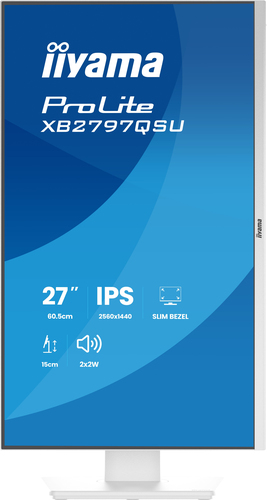 Iiyama 27 pouces  XB2797QSU-W1 - Ecran PC Iiyama - grosbill.com - 1