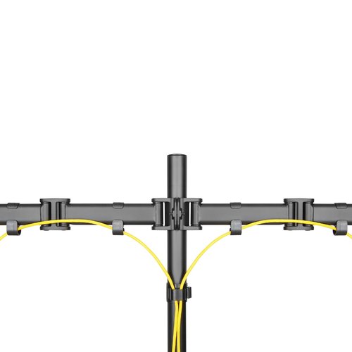Desk Mount 10-27" Tilt/Rotate/Swiv BLACK - Achat / Vente sur grosbill.com - 5