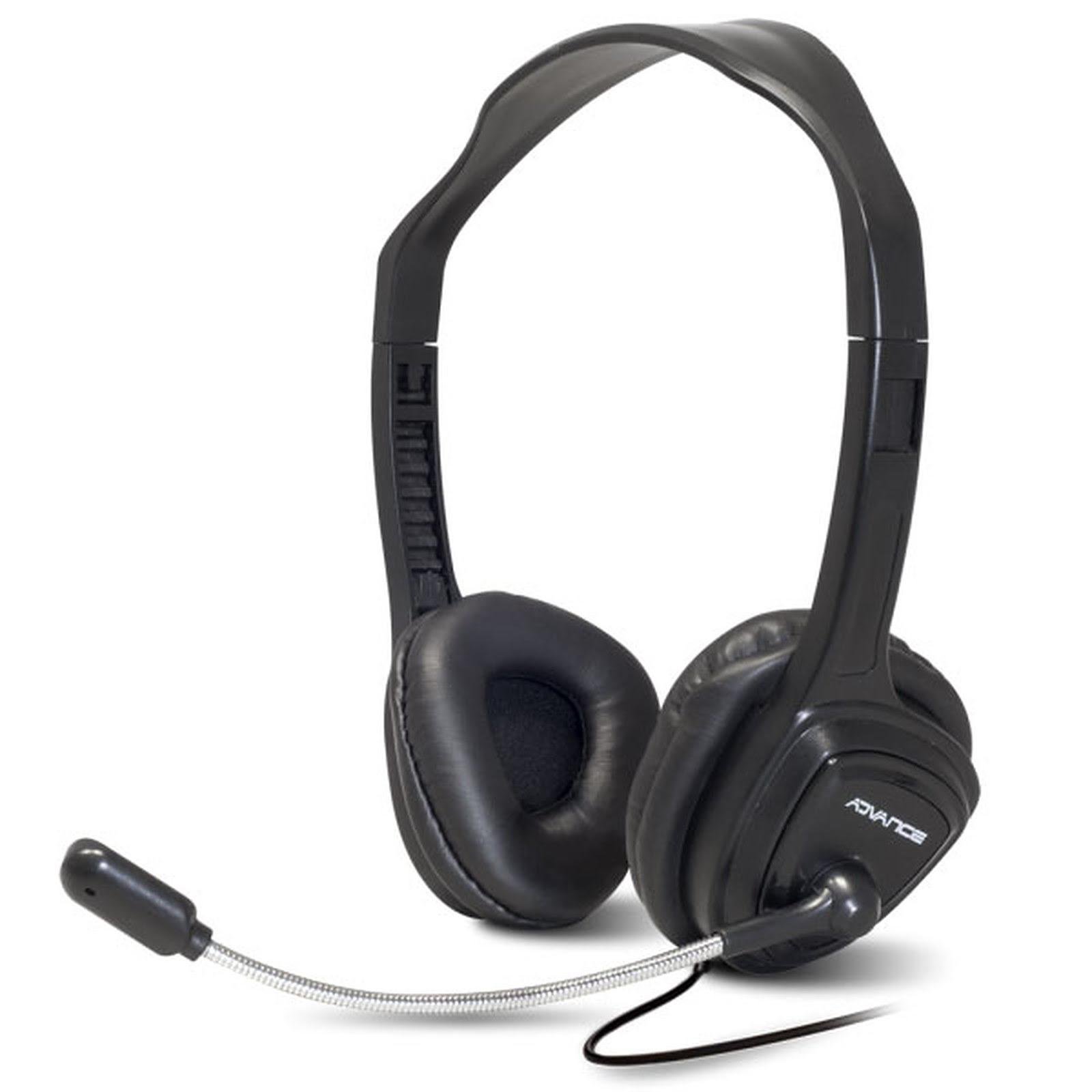 Advance Headphonics Smart Stereo Noir - Micro-casque - grosbill.com - 0