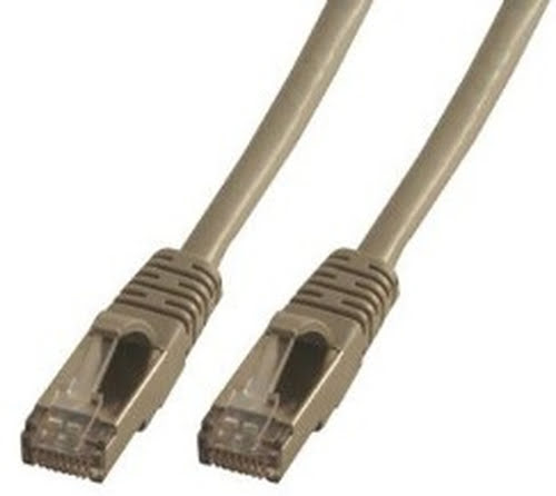 MCL Samar CAT6A F/UTP Patch cable - 5 m Grey