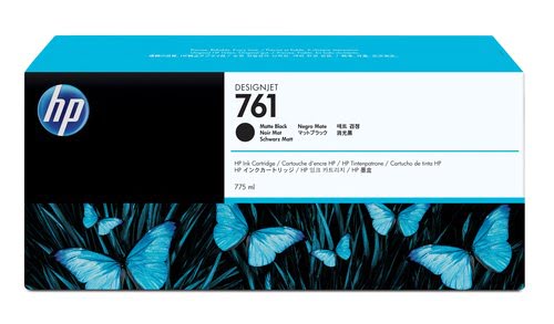 HP HP No 761 Ink Cart/Matte Black 775ml - Achat / Vente Consommable imprimante sur grosbill.com - 0