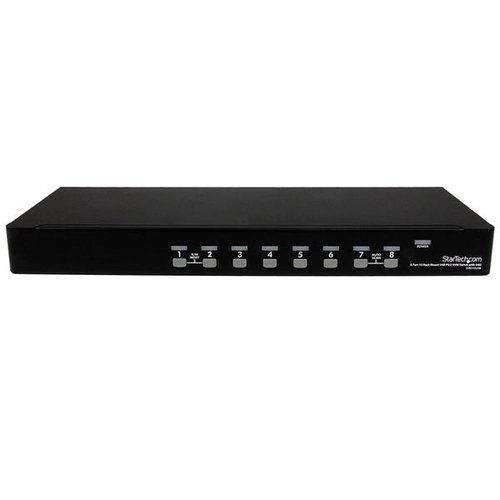 8 Port 1U Rackmount USB PS/2 KVM Switch - Achat / Vente sur grosbill.com - 1
