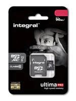 Integral MICRO SDHC 8GB - AVEC ADAPTATEUR SDHC -# - Carte mémoire - 1