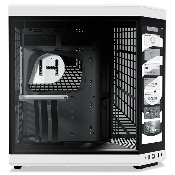 Hyte MT/Sans Alim/E-ATX Noir - Boîtier PC Hyte - grosbill.com - 2
