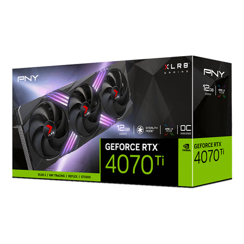 PNY RTX 4070Ti 12GB XLR8 VERTO Overclocked Edition