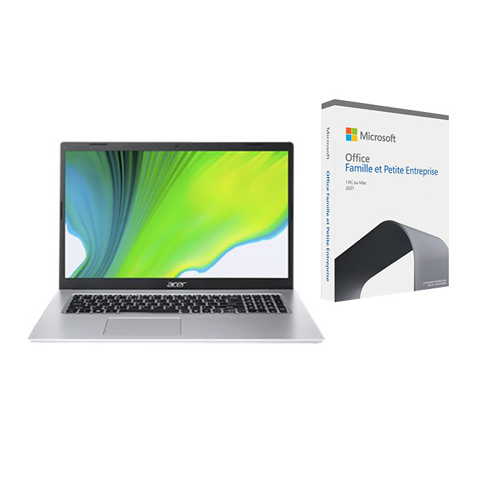 Acer NX.A5CEF.001 + T5D-03522 - PC portable Acer - grosbill.com - 0