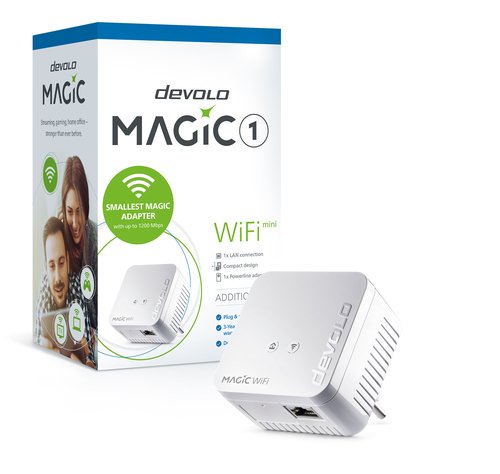 Devolo  Magic 1 WiFi mini  - Adaptateur CPL - grosbill.com - 2